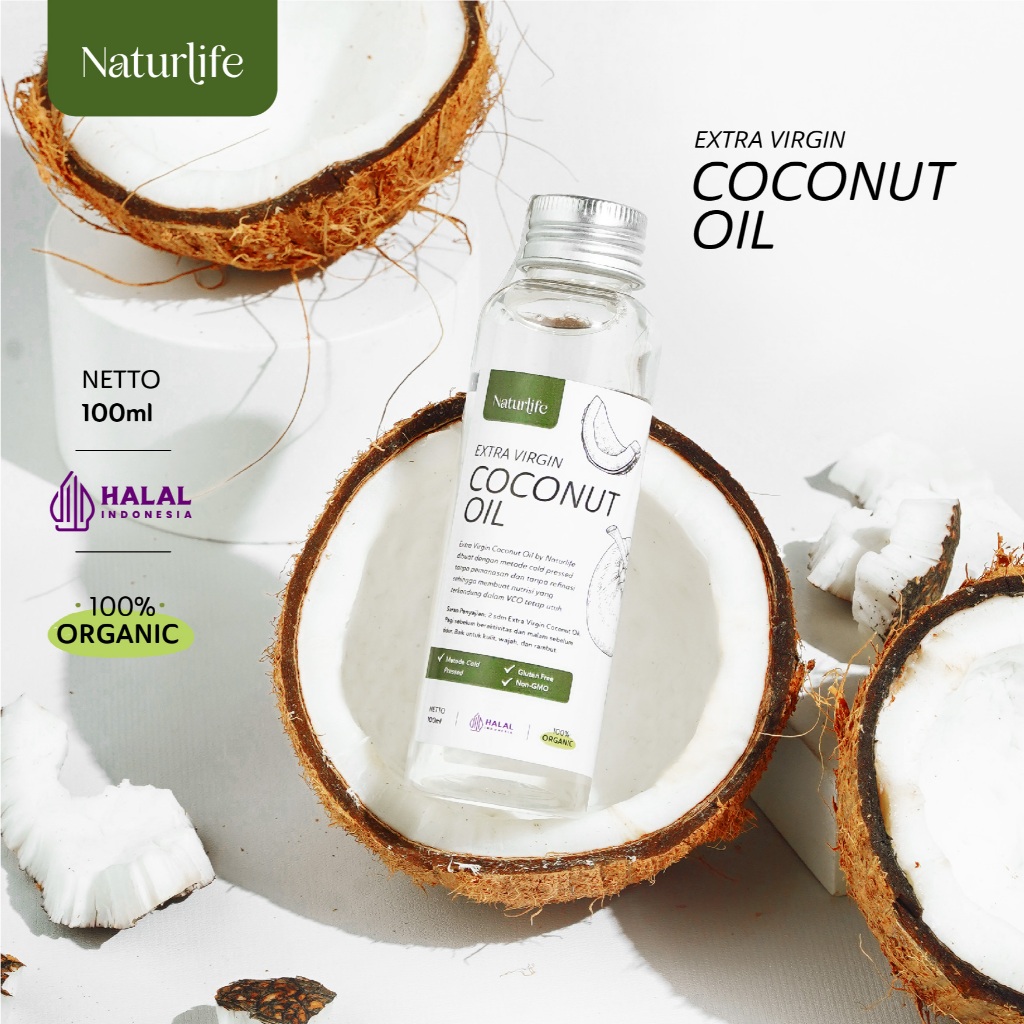 VIRGIN COCONUT OIL ORGANIK / EXTRA VIRGIN COCONUT OIL 100ML  / VIRGIN COCONUT OIL 100ML / MINYAK KEL