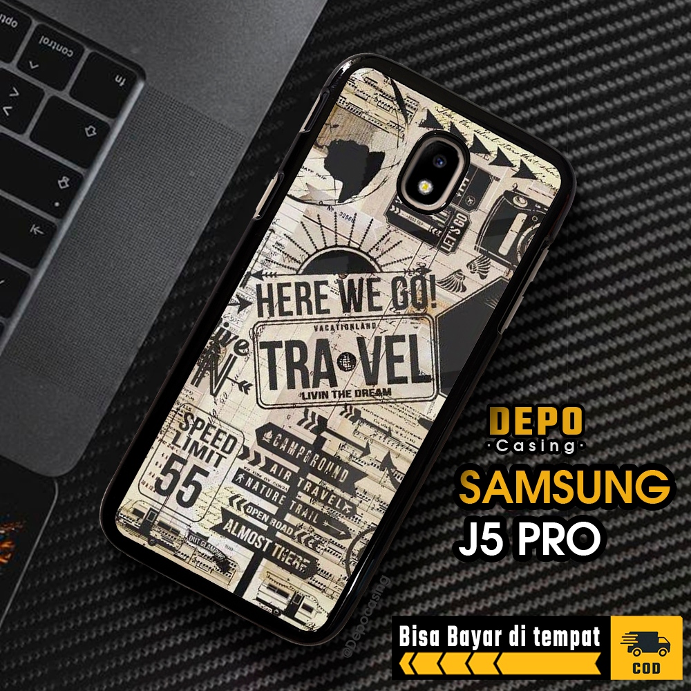 Case Samsung J5 Pro Casing Samsung J5 Pro Casing Depo Casing [TRVL] Case Glossy Case Aesthetic Custo