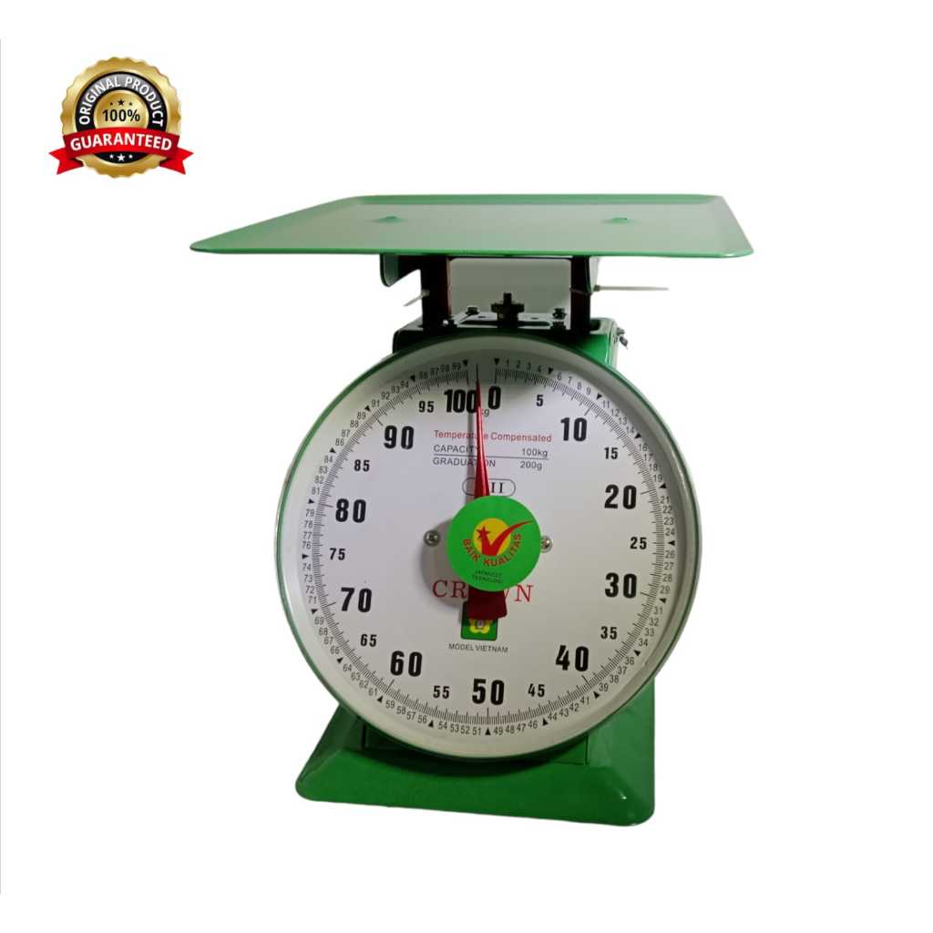 New HIJAU Timbangan duduk 100kg & 150kg/ Timbangan 100kg vietnam quality CROWN / Timbangan nhon hoa