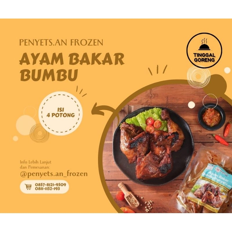 

PENYETSAN AYAM BAKAR (Manis Gurih) Siap bakar/goreng