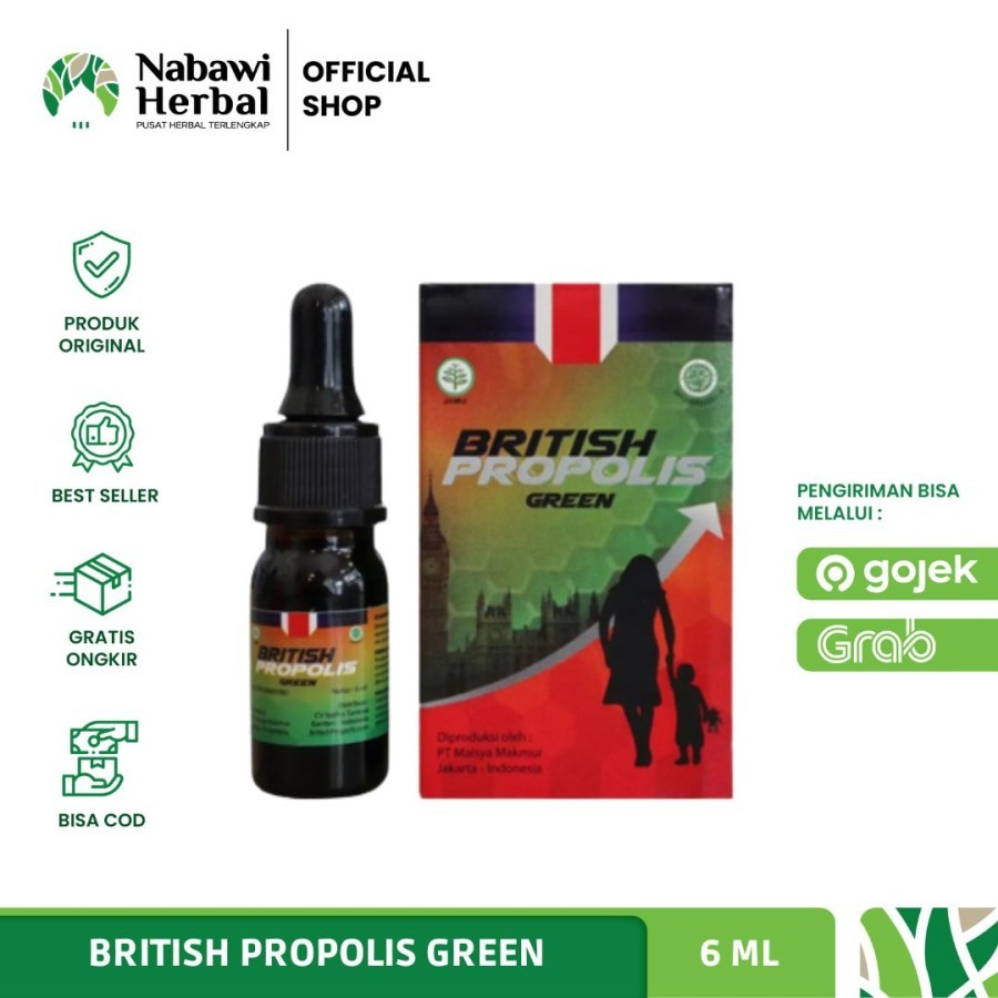 BRITISH PROPOLIS - British Propolis For Kids 6 ml Multivitamin Anak Nutrisi Kekebalan Tubuh