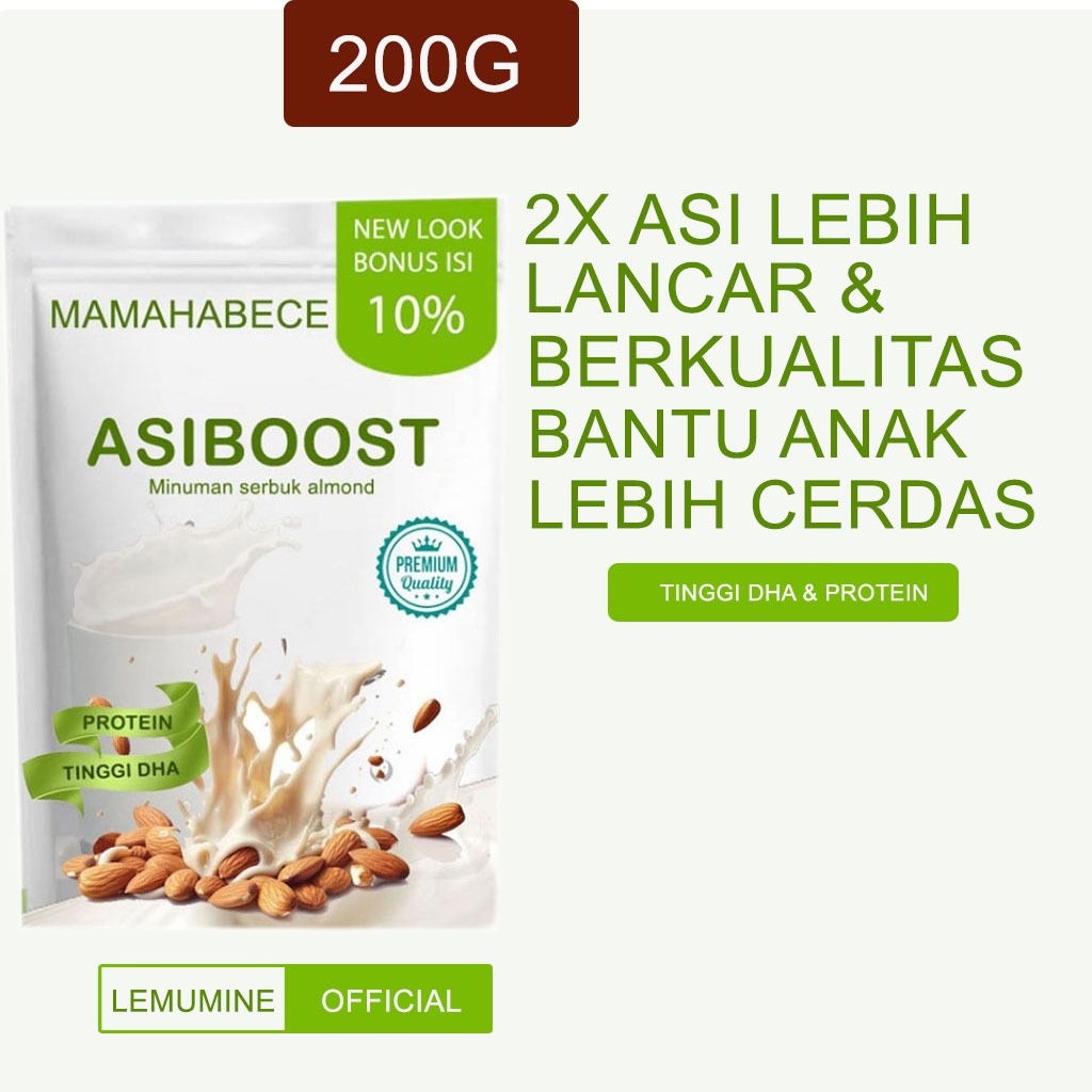 Susu Pelancar Asi Booster Susu Almond Milk Asi Booster Susu Ibu Menyusui Asi Booster Menyusui Mom uu