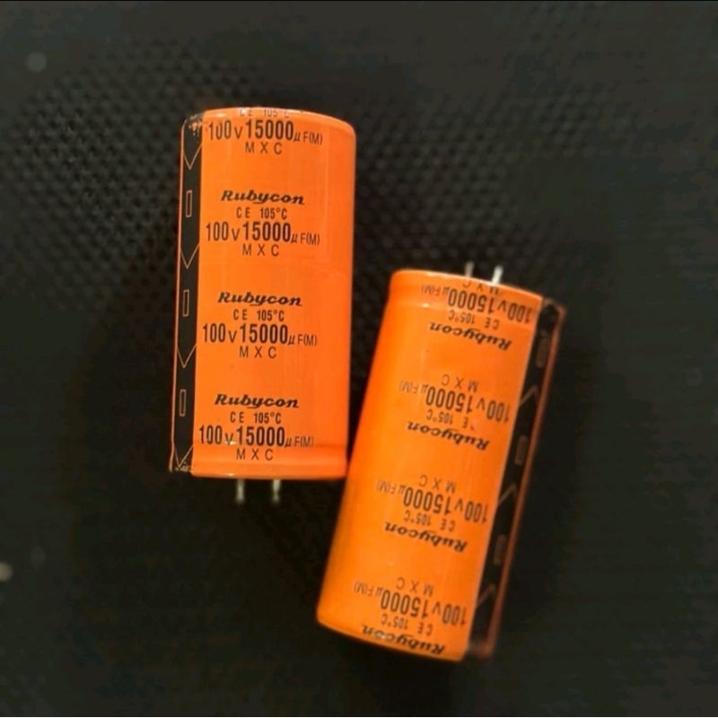 elco 15000uf 100v rubycon orange