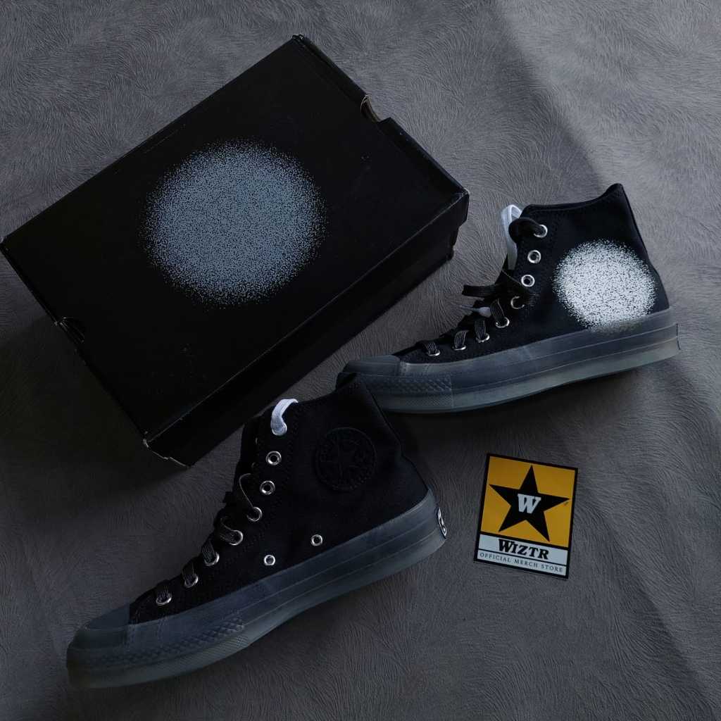 Shoes/Sepatu Original Converse CT 70s X Turnstile  Hi Black Grey