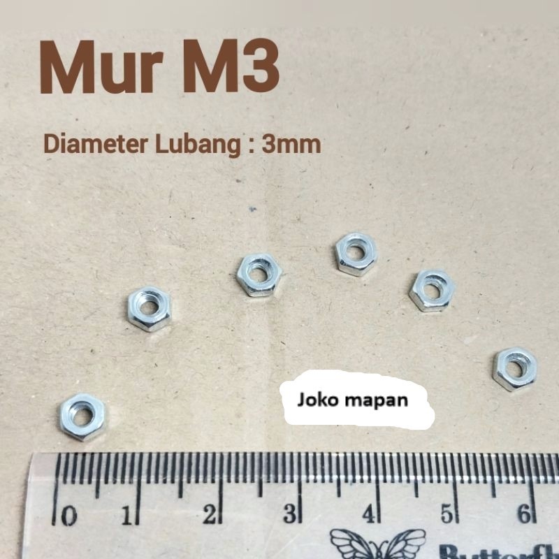 Mur 3mm per 10 pcs isi 10pcs mur 3mm