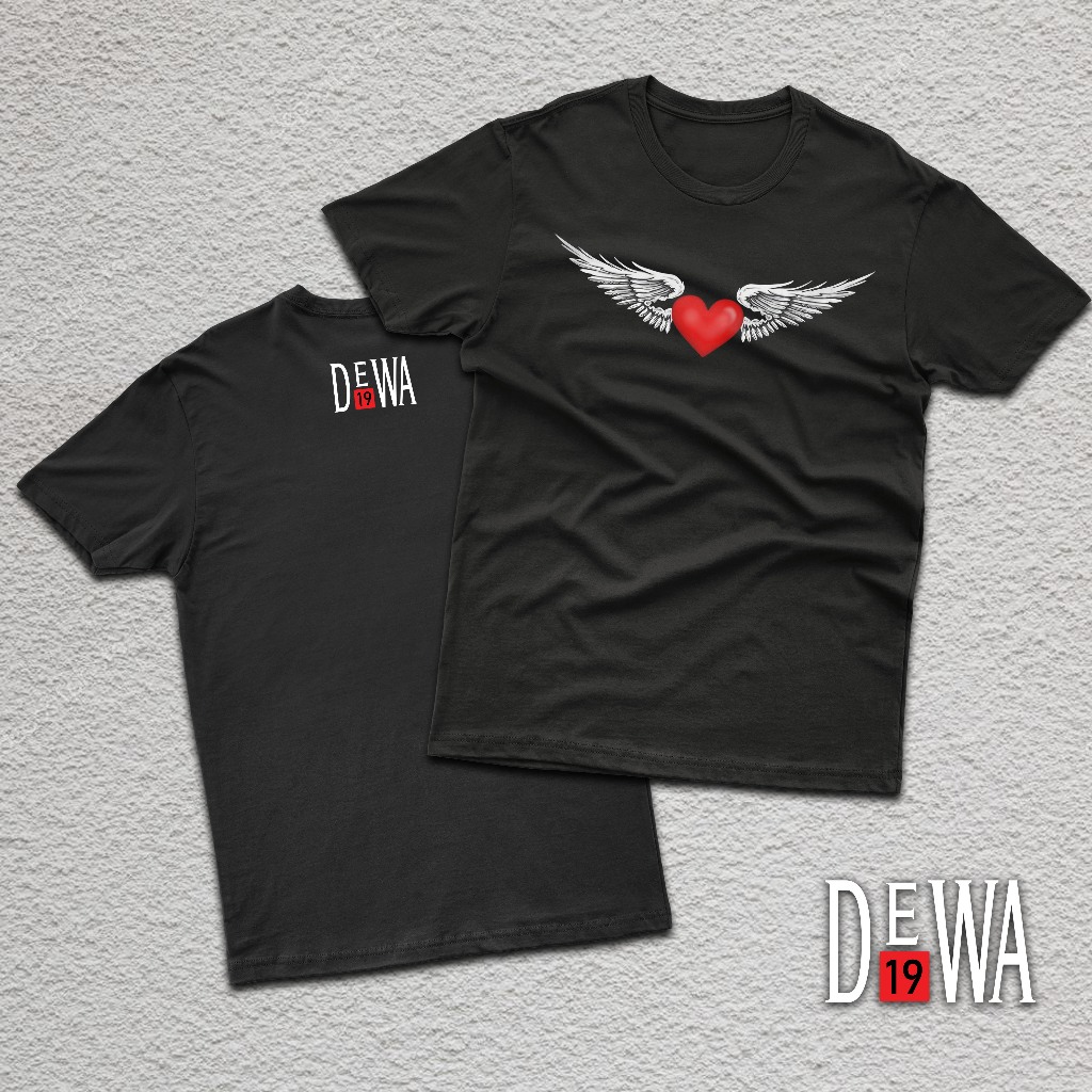 Kaos Musik T-shirt Band Dewa19 | baju distro dewa 19 band | T-Shirt dewa19 ahmad dani | Laskar Cinta