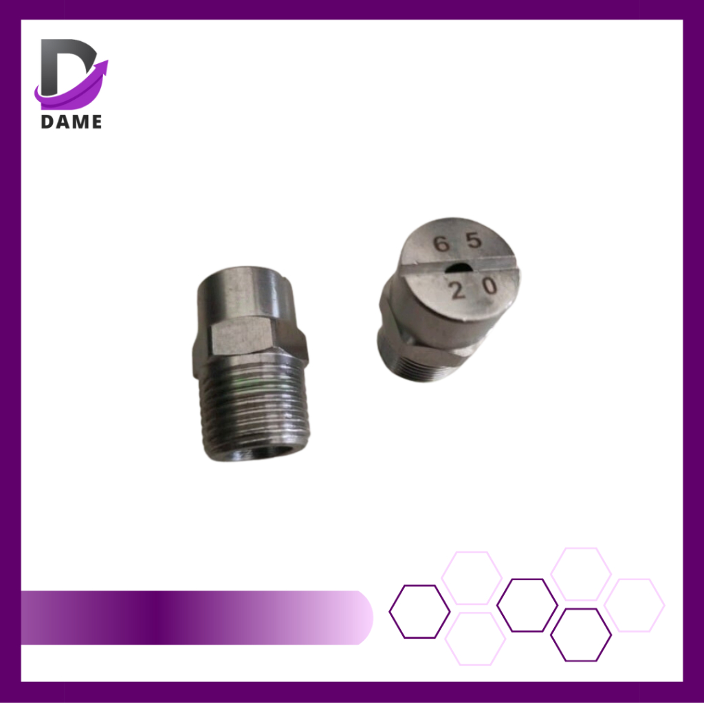 Nozzle V Jet Vee Spray Stainless - Water Nozzle Spray 1/4"