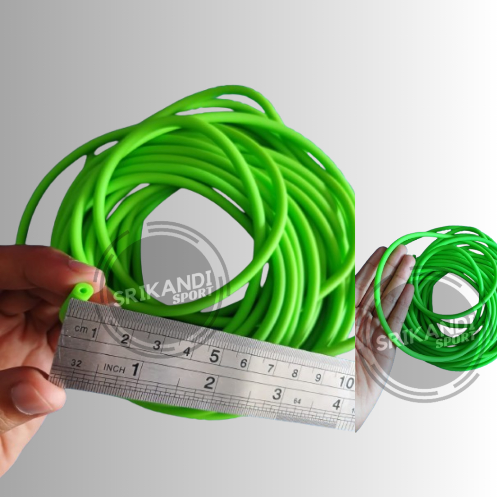 Karet Ketapel Ikan 2050 SLINGSHOOT Tebal 5 mm Karet Elastis METERAN
