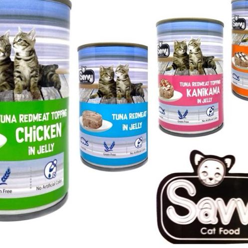 Savvy Cat Food 400gr - Makanan Basah Kucing