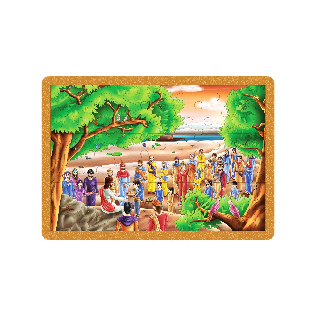 PUZZLE 5 ROTI 2 IKAN