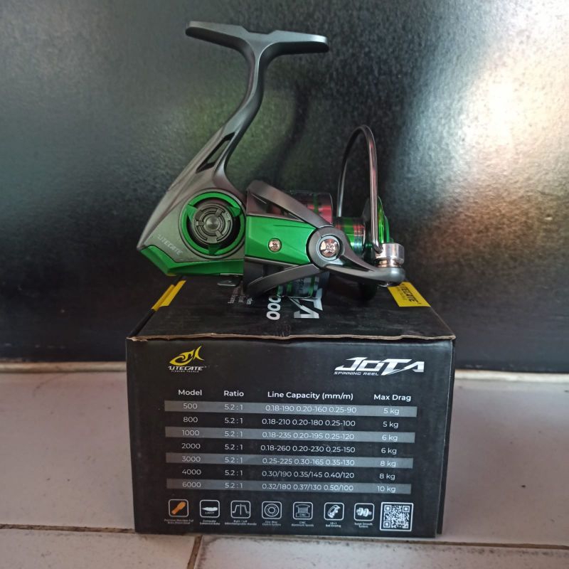Reel Pancing UTECATE JOTA 800 1000 2000 3000 4000
