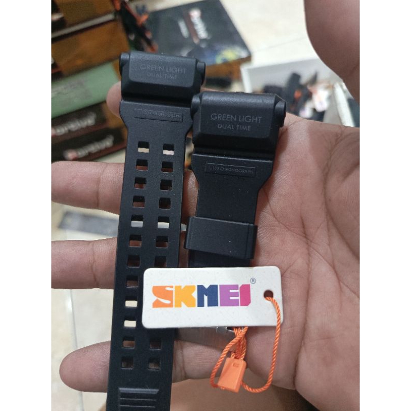 TALI STRAP JAM TANGAN SKMEI ORIGINAL1818/1637/1520 TALI JAM TANGAN SKMEI 1818