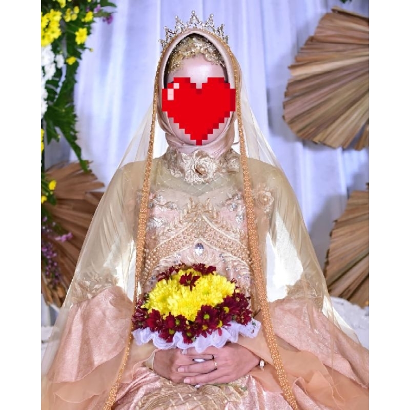PL preloved gaun pengantin second