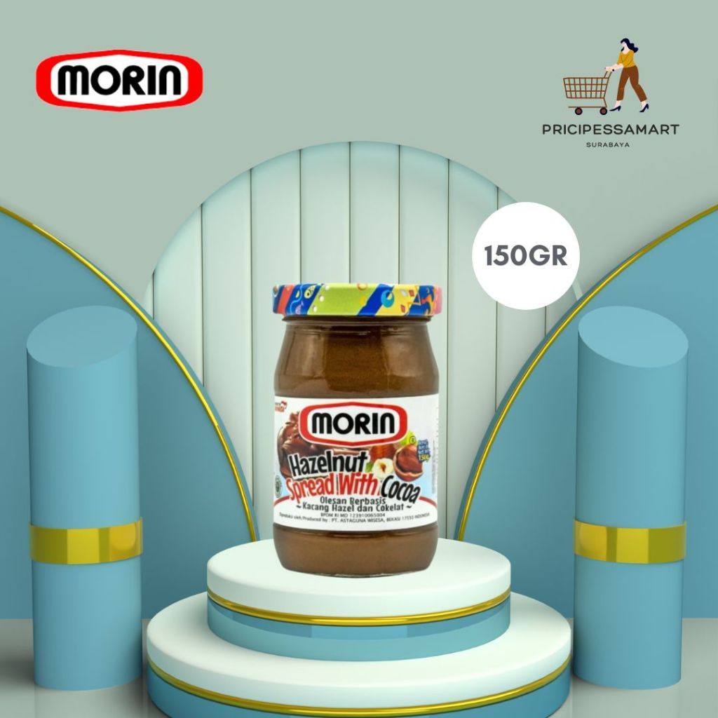 

MORIN HAZELNUT SPREAD WITH COCOA 150GR (HALAL)