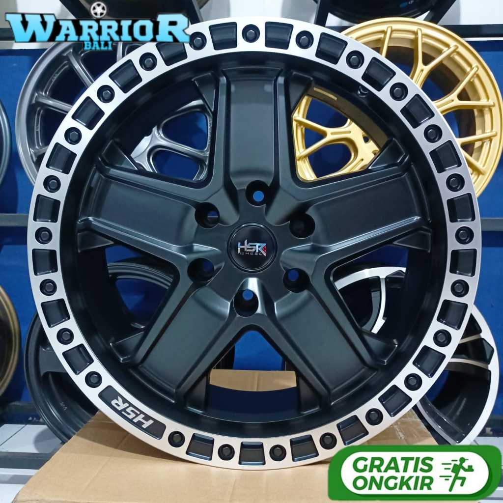 Velg Mobil Pajero Fortuner Land Cruiser Triton Ring 20 HSR WOLWAL R20