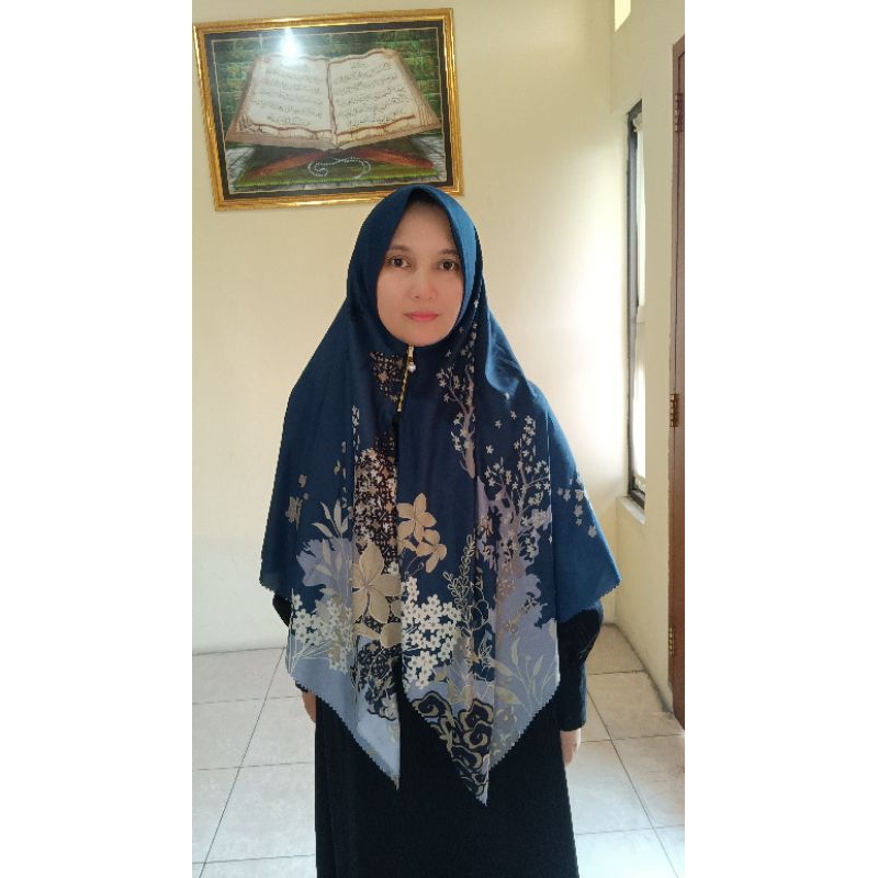 segiempat jumbo zipper / kerudung zipper jumbo/kerudung resleting jumbo