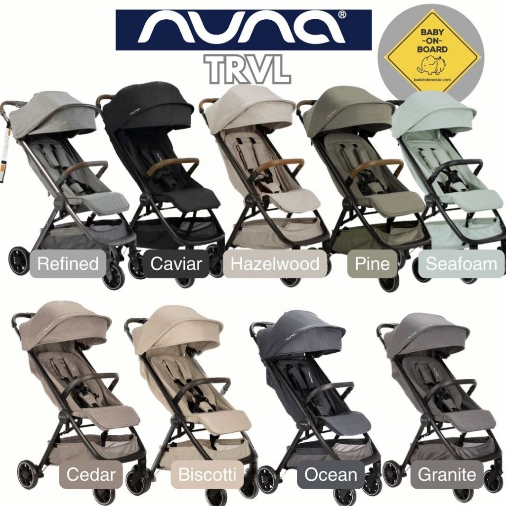 Nuna Trvl Stroller / Kereta Dorong Bayi