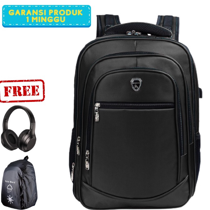 Terbagus FREE HAEDPHONE Tas Ransel Polo Alto Anakk Sekolah Bag Mudik Besar Anti Air Bags Sekolah Ana