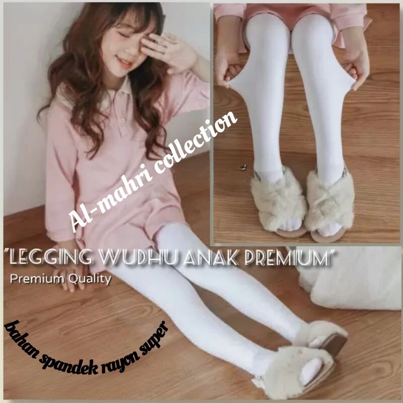legging wudhu anak bahan spandek rayon premium super