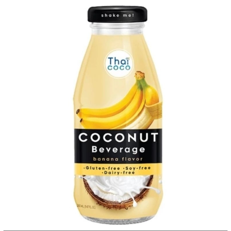 

Thai Coco Banana Coconut - Minuman Air Kelapa Rasa Pisang 280ml