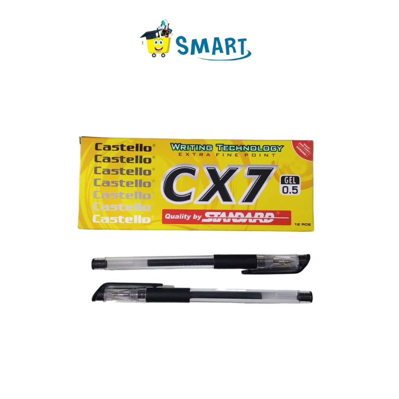 

(1PAK ISI 13PCS)STANDARD CASTELLO CX7 BLACK