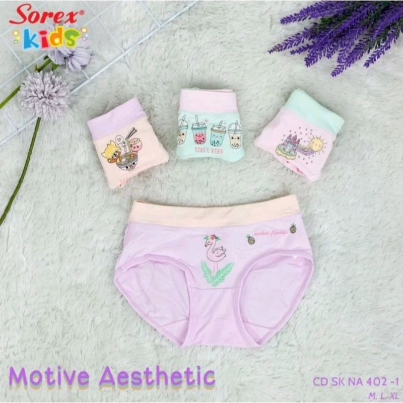 Celana dalam Sorex anak perempuan