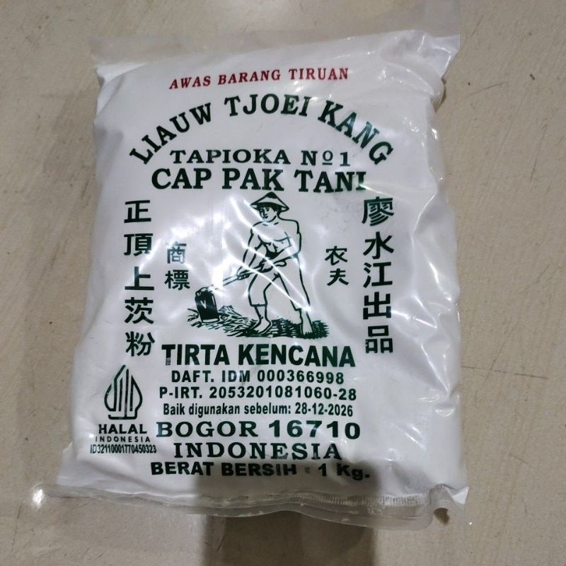 

tapioka liaw tjoei kang 1kg