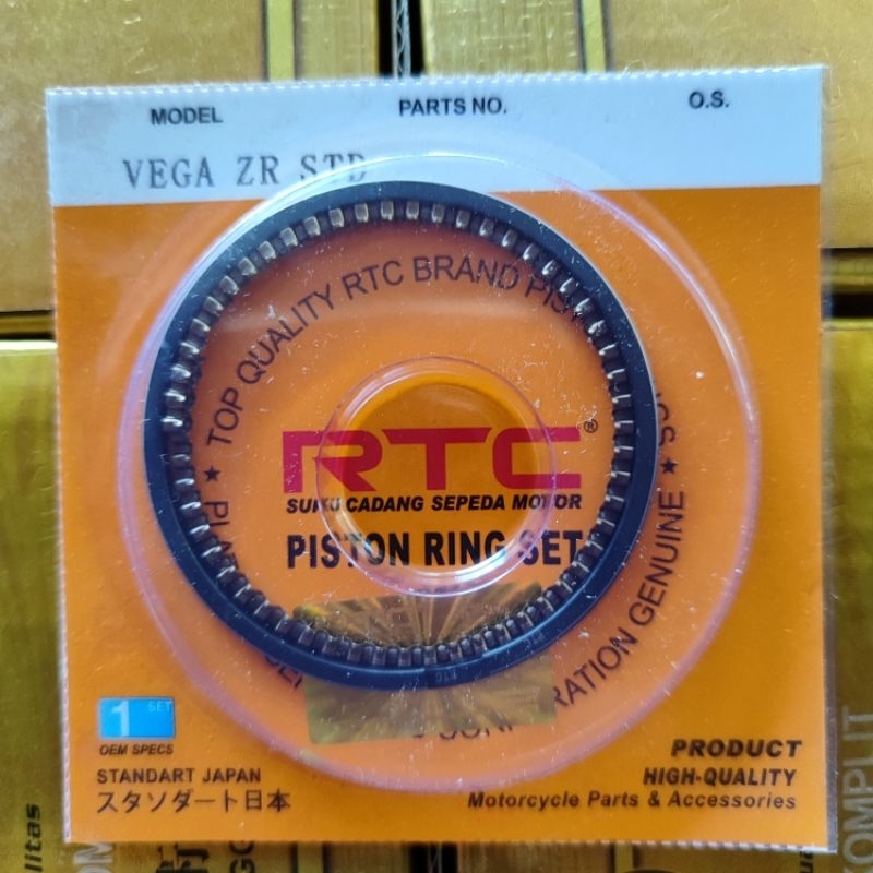 RING PISTON VEGA ZR MERK RTC