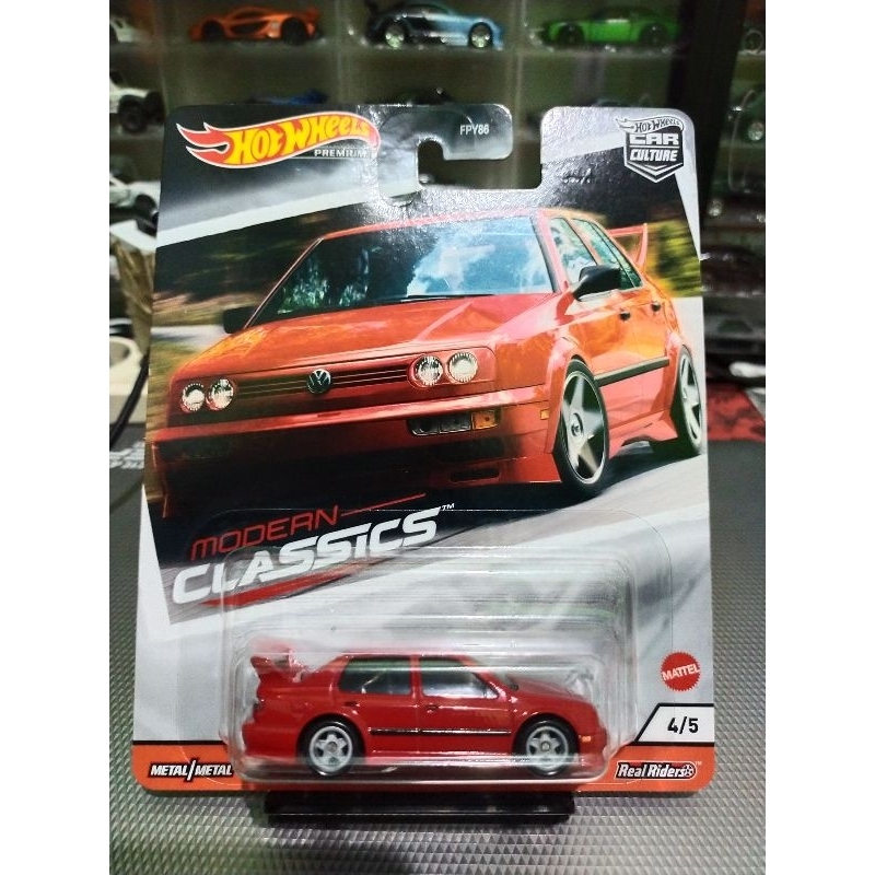 hot wheels volkswagen jetta mk3 merah premium