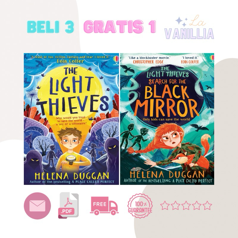 

The Light Thieves Search For The Black Mirror by Helena Duggan
