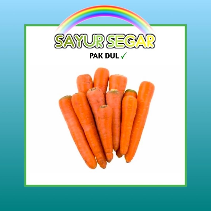 

Wortel Brastagi Asli +- 250/500gr (size besar)