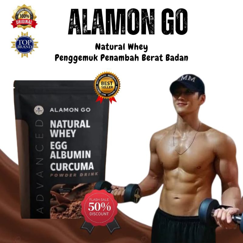 

TERLARIS Susu Penambah Berat Badan ALAMON GO Penambah Nafsu Makan Penambah Berat Badan Asli Original