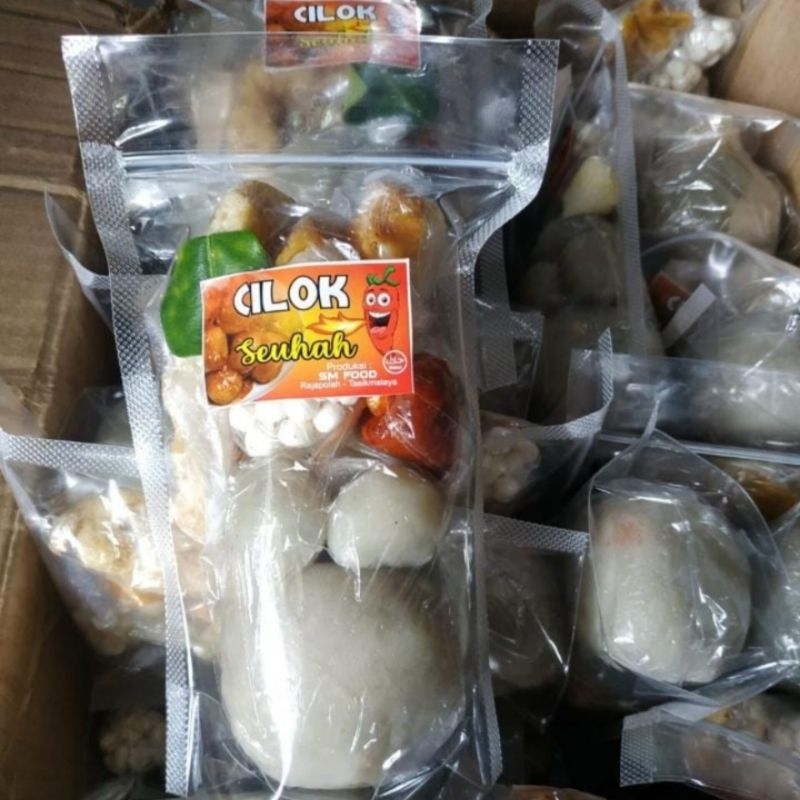 

Cilok Dower Seuhah Khas Tasik Tulang Rangu Food Bumbu Komplit