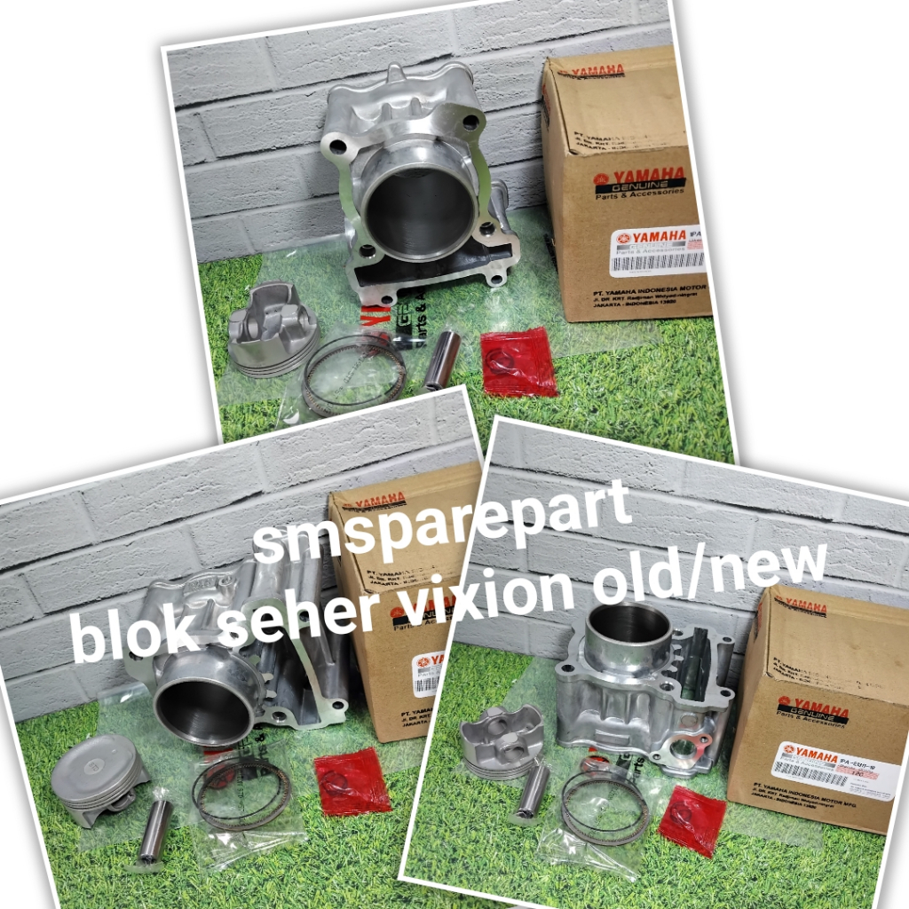 blok block seher celinder assy yamaha vixion 150 old 2007 - 2012 dan vixion new nvl 2013 2014