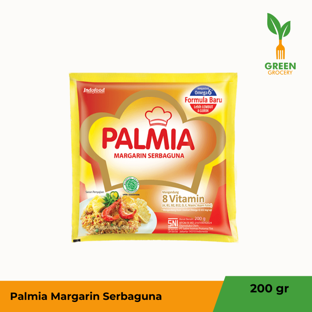 

Palmia Margarine Serbaguna 200G Green Grocery Padang