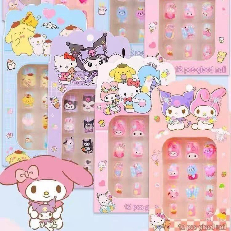 KUKU PALSU ANAK MAINAN KUKU PALSU NAIL ART KIDS