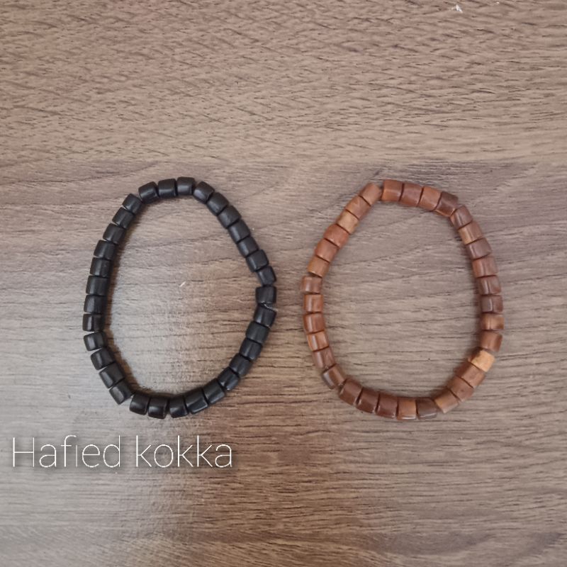 Gelang Tasbih Kokka Marjan tali karet