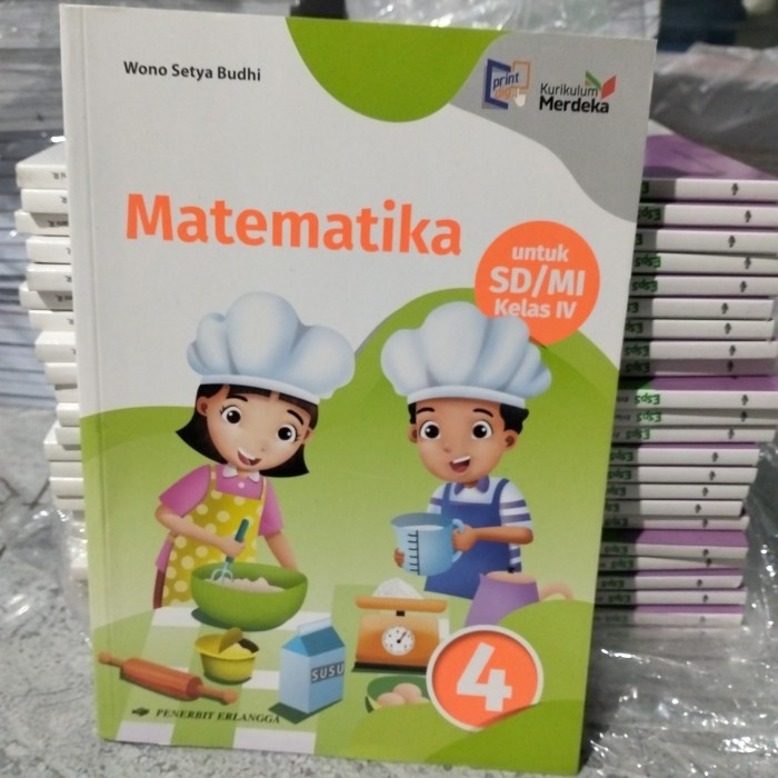 matematika kelas 4 sd kurikulum merdeka erlangga