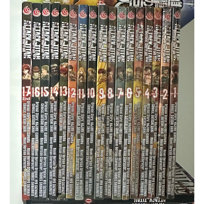 MANGA ATTACK ON TITAN B.INDO FULLSET