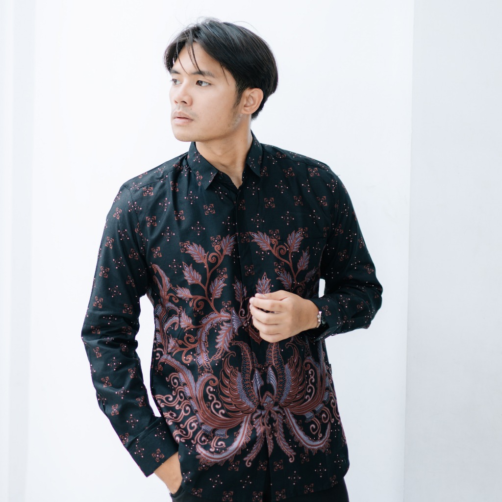 My Aksa Kemeja Panjang Pria Furing Edrick Emma