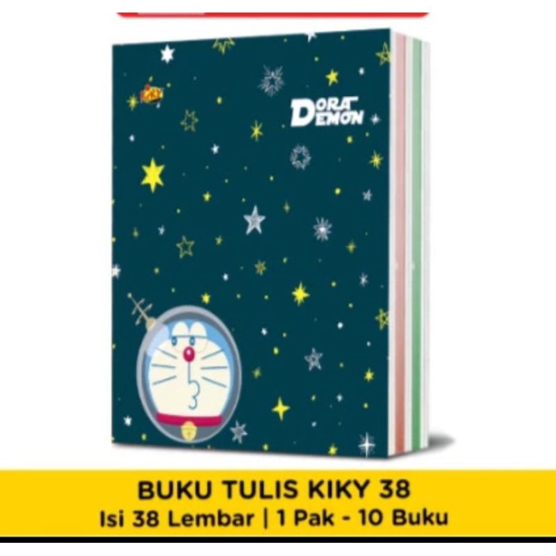 

[1 Bungkus] Buku Tulis Kiky 38/58 Lembar / Buku Tulis Murid Anak Sekolah Kiky 38/58 Lembar