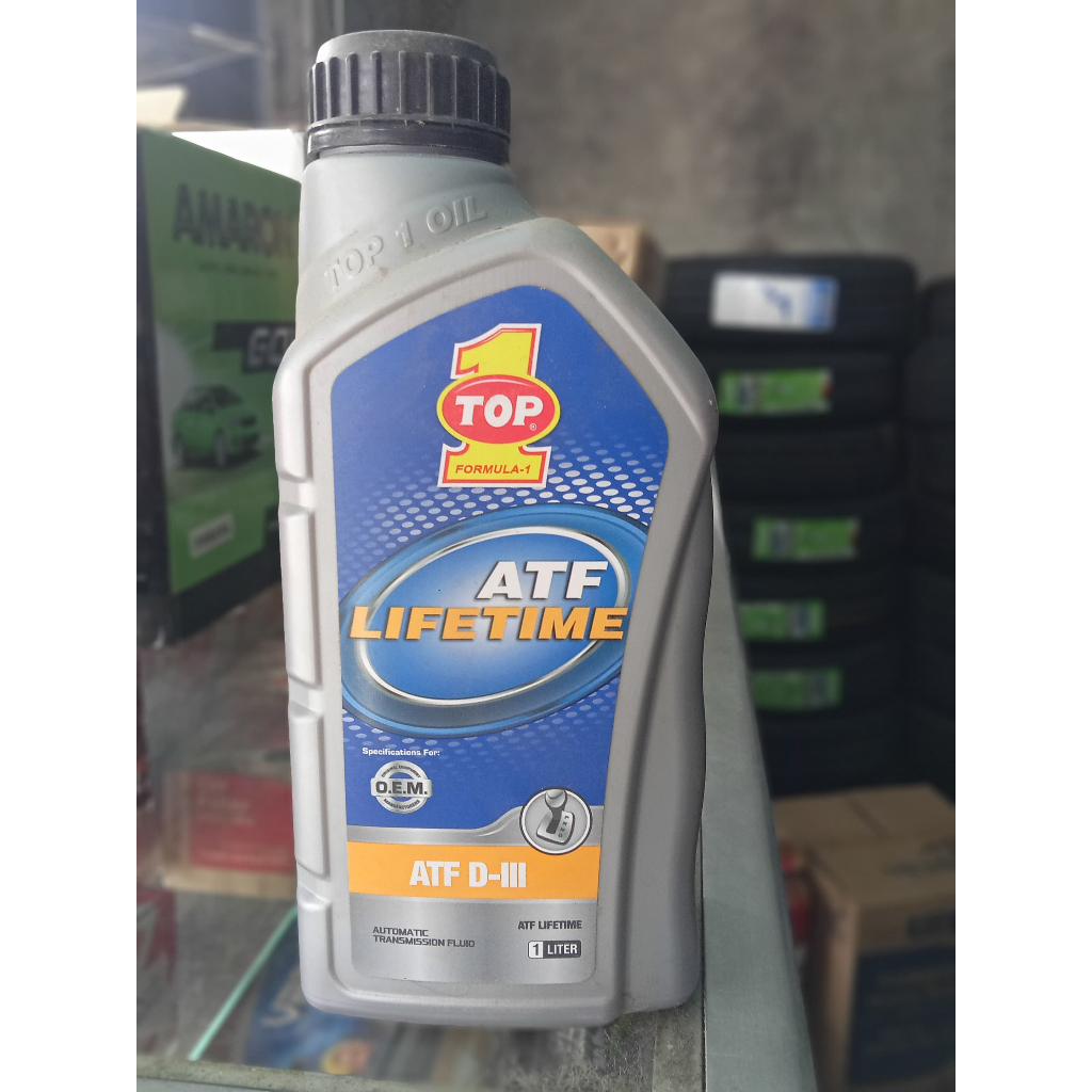 Top 1 Lifetime ATF Power Steering Fluid - Pelumas Oli Mobil Transmisi Matic 1 Liter Original