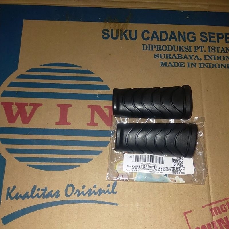 karet barstep absolute  Revo/karet pijakan kaki depan  absolute Revo/win