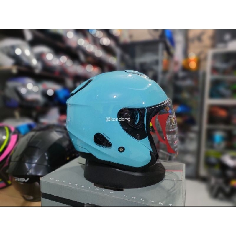 KYT KYOTO SOLID AQUA BLUE