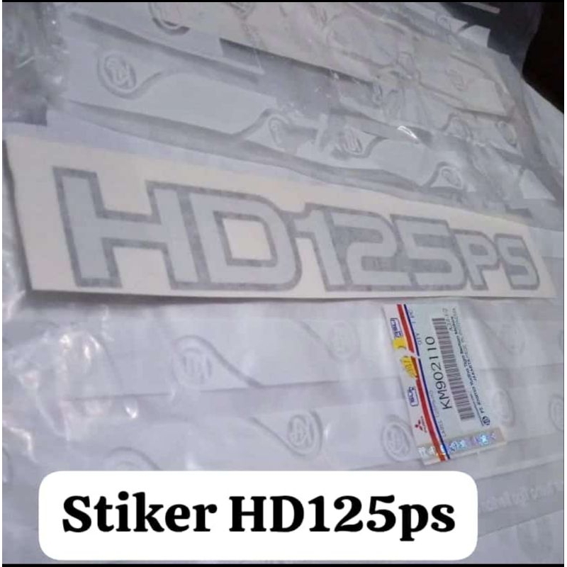 STIKER HD125PS CANTER ORIGINAL