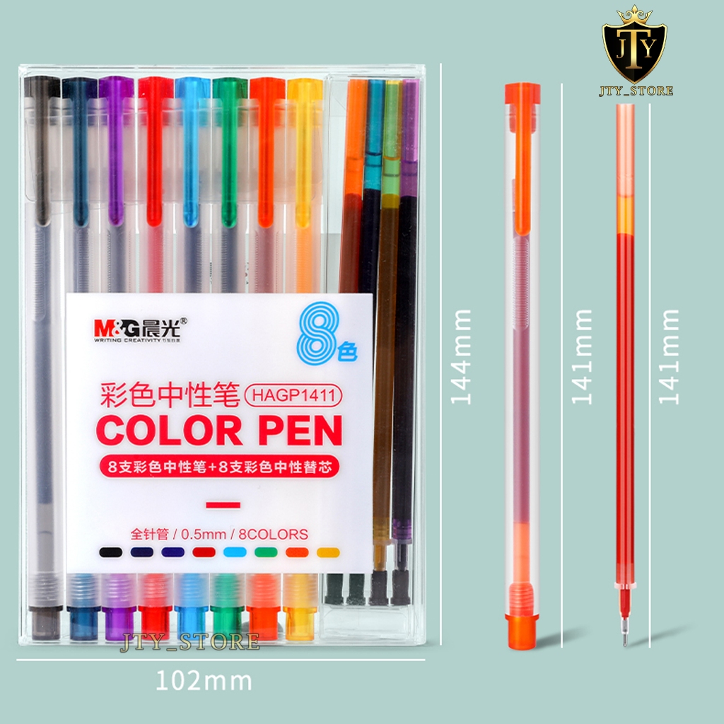 

Gel Pen Pulpen Gel 0.5mm M&G HGP1411 Berbagai Macam Warna - JTY4020