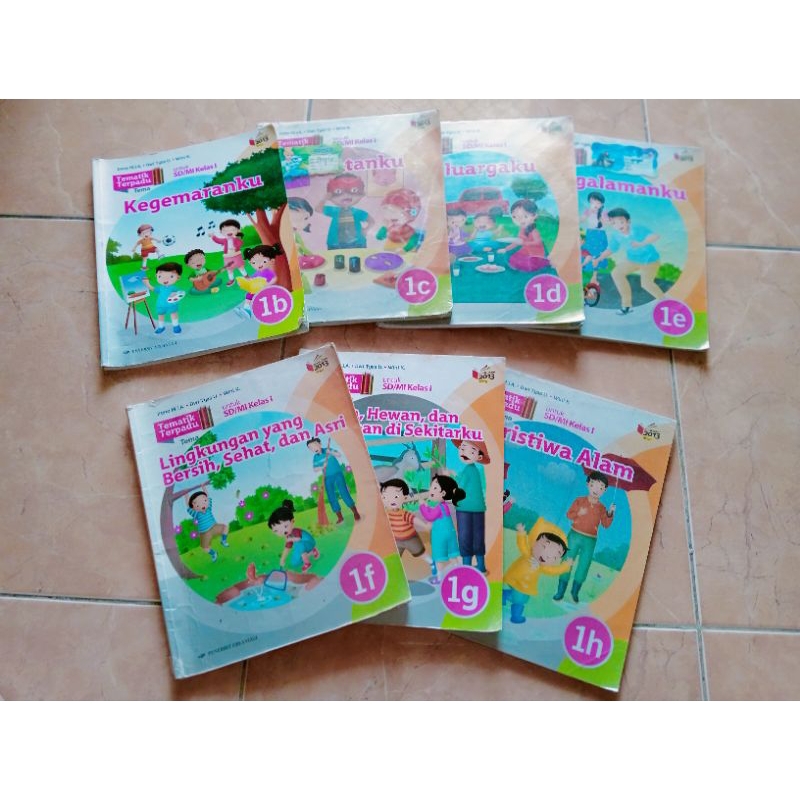 tematik terpadu Erlangga kelas 1 kurikulum 2013 revisi