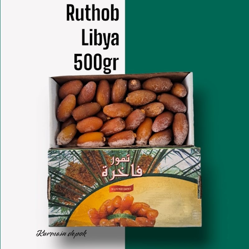 

kurma muda ruthob libya 500gr panen terbaru premium