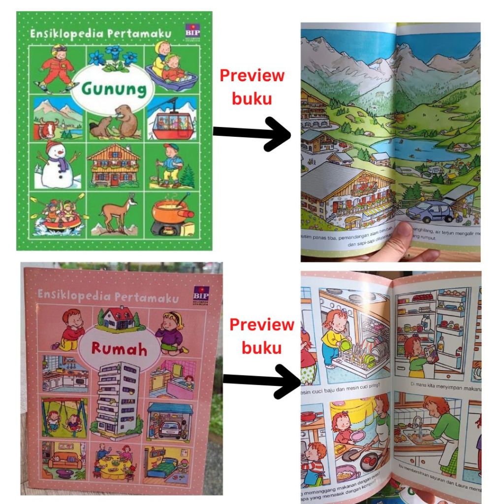 Buku Anak Ensiklopedia Pertamaku Rumah Bip Kelompok Gramedia