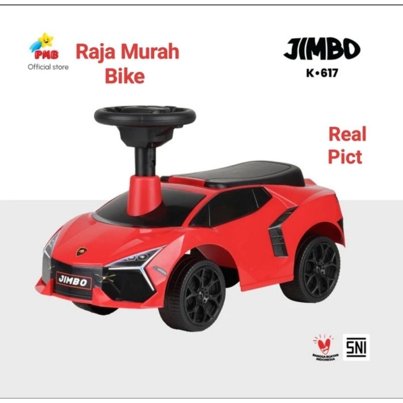 Mobilan Dorong Tolocar PMB K-617 Jimbo Mobil Mobilan Dorong Mainan Mobil Dorong